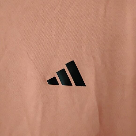 Adidas Peach T-Shirt Aeroready Logo - Picture 6 of 8